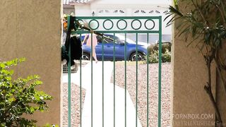 Lesbian teen gives straight friend quivering orgasm