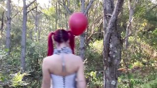 The little clown - iT - the thing taking it up the ass