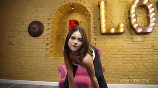 First (DAP) Double Anal With Sexy Maryana Rose (First time)