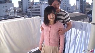 PETITE JAPANESE TEEN SEDUCE TO CREAMPIE FUCK BY OLD GUY NEXT DOOR IN UNCENSORED JAV PORN