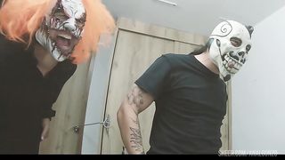 18 years 2on1 0%Pussy Anal Fuck Nurse speculum Clowns in the asshole