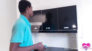 Getting my asshole streched by his BBC