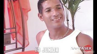 Ed Junior fodendo o cu bunduda Priscila Butt em sua unica cena no porno