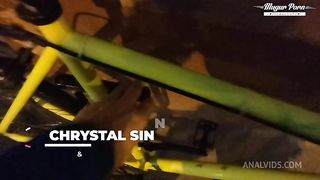 Hottest young Chrystal Sinn lost her anal virginity