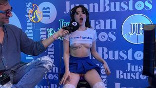 SOIFIEE COOPER, PETITE WHITE GIRL ADDICTED TO THREESOMES, CUMS WHILE TELLING HER FANTASIES AND JUAN BUSTOS PODCAST