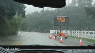 Alison and Katy use their tongues and fingers until they are moaning with delight and make one another cum!