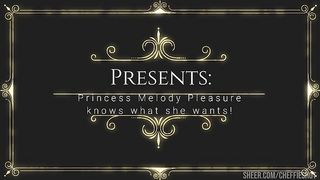 Princess Melody Pleasure worship