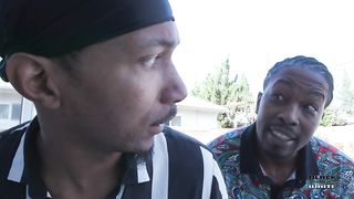 Gia Derza alone treats her ass with a huge glass dildo when Scotty and Isiah bring their dicks around BIW028