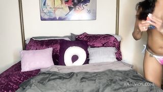I squirted all over my bed from playing with my butt
