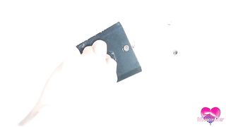 Rotating anal in painter's big black cock