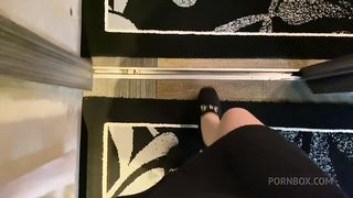 Booty call ends in creampie for super cute Asian girl