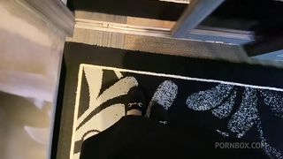 Booty call ends in creampie for super cute Asian girl