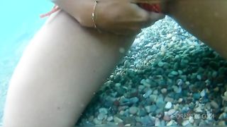 Fucking On The Seashore (In Public), Masturbating Inside The Sea