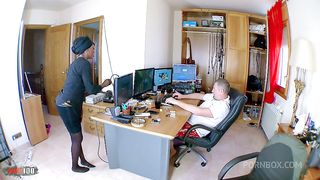 Black girl brutal fuck in pussy and ass , and squirting