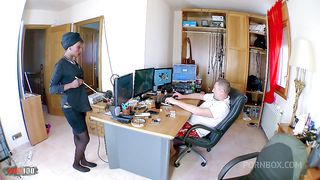 Black girl brutal fuck in pussy and ass , and squirting