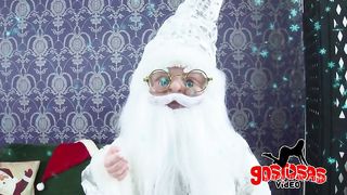 merry christmas -with busty elf - Angel lima