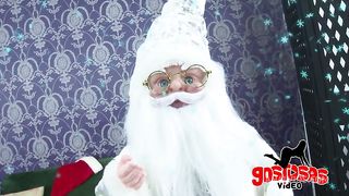 merry christmas -with busty elf - Angel lima