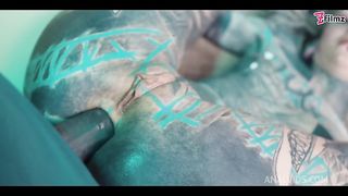 PRIVATE orgy 3on2, TATTOO teens - ANAL, ATM, DP, sloppy blowjob, ATOGM - punk, goth, alt porn - ZF027