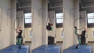 LEARNING LOTS OF NEW AERIAL TRICKS