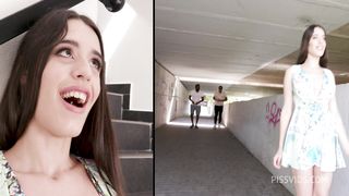 MY FIRST PEE DRINKING, BRISEIDA MYERS, 2ON1, BBC, ATM, BALLS DEEP, DP, ROUGH SEX, BIG GAPES, PEE COCKTAI/DRINK/SHOWER, CUM IN MOUTH, SWALLOW AH001