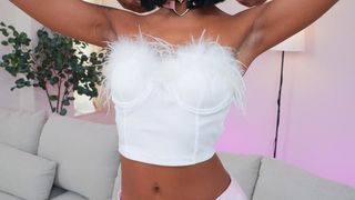 LATINA SKINNY BABE NATASHA RIOS GETS DEVASTATING DOUBLE ANAL PENETRATION FROM FIVE BLACK COCKS 0% PUSSY BBC EKS417