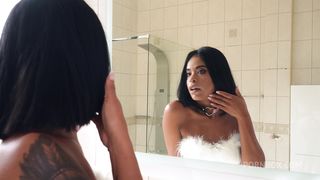 LATINA SKINNY BABE NATASHA RIOS GETS LOTS OF PISS IN HER MOUTH AND DEVASTATING DOUBLE ANAL PENETRATION FROM FIVE BLACK COCKS 0% PUSSY BBC EKS417