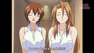 DAUGHTER VS STEPMON GIGANTIC BREASTS FOR THE TUTOR - HENTAI UNCENSORED FULL HD 1080P - HENTAI PARADISE