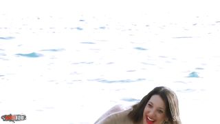 Leo and his girlfriend fucking at the beach