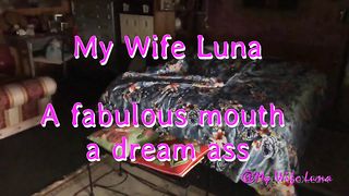 I masturbate watching my wife sleeping, but when she wakes up ....