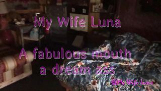 I masturbate watching my wife sleeping, but when she wakes up ....