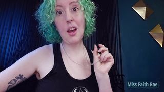 FILTH CLEANING CUCK - PART 3 - NUDE ASSHOLE ASS SPREADING WITH PUSSY PEEK - HUMILIATING FILTHY PANTY LICKING FEMDOM POV BY MISS FAITH RAE WITH CHASTITY, STRAPON AND SLAVE TRAINING - HD 1080P MP4