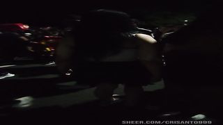 Salida de suerte con esta linda joven