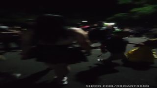 Salida de suerte con esta linda joven