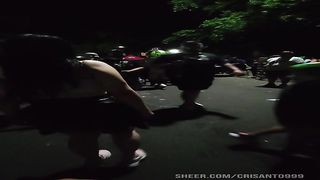 Salida de suerte con esta linda joven