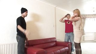 Big Boobed Paige Ashley Double Penetration Anal Threesome