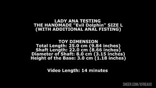 Lady Ana Testing The Handmade Unicorn L (With Additional Anal Fisting) TWT283