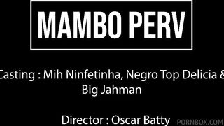 Mih Ninfetinha gets fucked by 2 very huge cocks in her ass (DAP, anal, monster cock, 0% pussy, BBC, gapes, ATM, 2on1)