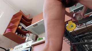 HOT BRUNETTE HAIRY PUSSY, BIG NIPPLES, BIG ASS. SEXY MOM HAIRY PUSSY BIG TITS