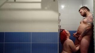 A DUDE HAS A HUGE CUMSHOT WHEN HIS PARTNER FUCKS HIS ASS WITH HER FINGERS