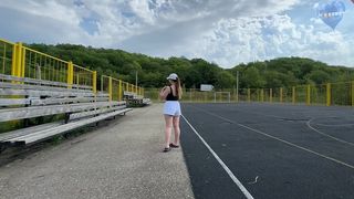 SHE LOVES TO FUCK HARD IN THE FOREST EXTREMELY