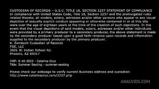CATALINA CRUZ - Summer Sexting