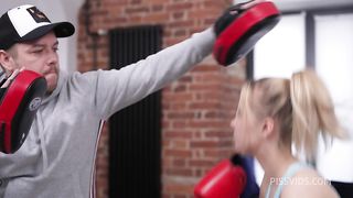 Humiliated and PISSED on Young boxer Daenerys ( DPP/DVP/DP ) WET