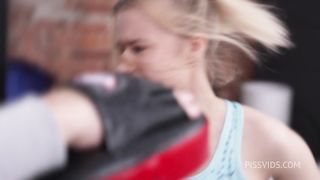 Humiliated and PISSED on Young boxer Daenerys ( DPP/DVP/DP ) WET