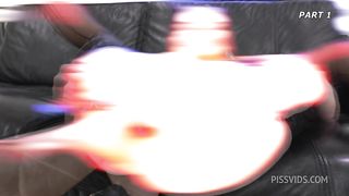 Rebel Rhyder VS Stacy Bloom #1wet, 2on2, ATOGM, DAP, Anal Fisting, Rough, Gapes, Pee Drink, Squirt, Creampie Swallow GIO2188