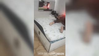 Mi cornudo me encuentra con mi negro