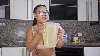 FACE FUCKED AFTER LEMONADE AND PEE DRINKING