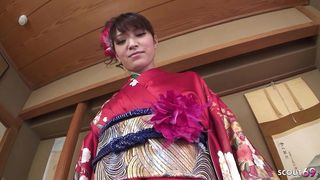 TRADITIONAL SKINNY JAPAN TEEN WITH BIG BOOBS GET DEEP CREAMPIE BY OLD GUY IN UNCENSORED JAV PORN