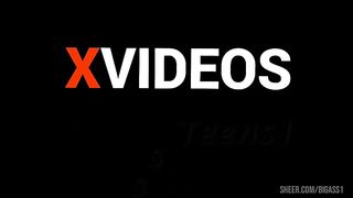 Meeting my new stepsister I teach her how to fuck and I fuck her in the ass