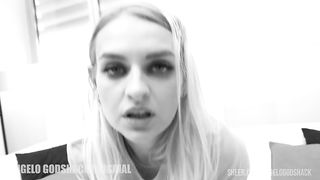 New girl Kristy Waterfall goes first time anal, anal creampie, gapes