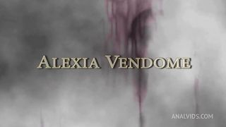 Alexia is punished by 3 men